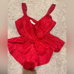Victoria's Secret Bold Red Fabric